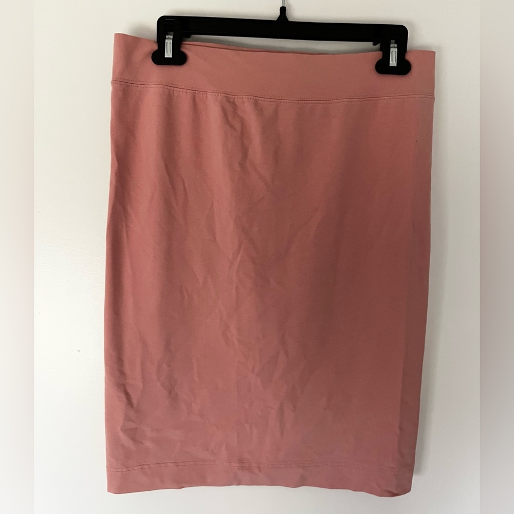 Womens pink Kiki Riki knee length pencil skirt